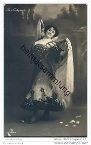 Espana - La Tortajada - Spanische Tänzerin - Foto-AK ca. 1910