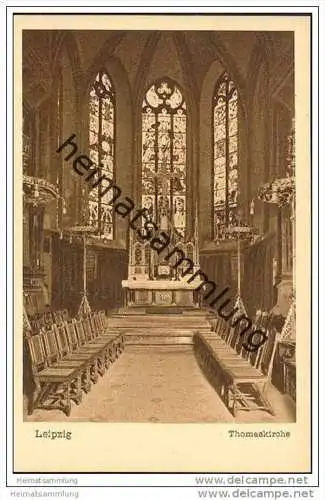 Leipzig - Thomaskirche - Altarraum mit Altar