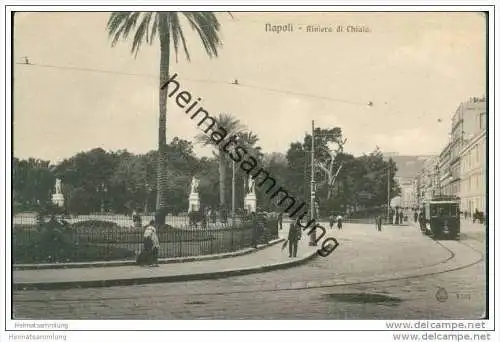 Napoli - Riviera di Chiaia - Strassenbahn
