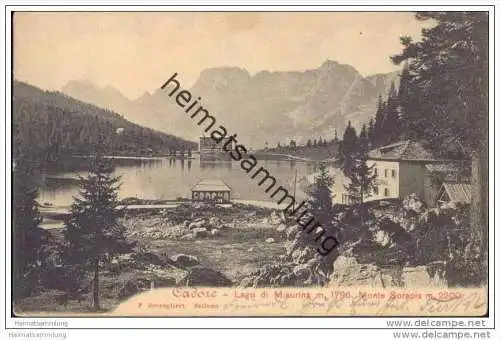 Cadore - Lago di Misurina - Monte Sorapis