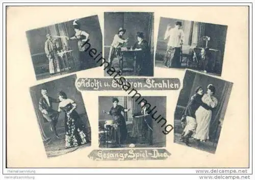 Gesang-Spiel-Duo - Adolfi und Ellij von Strahlen