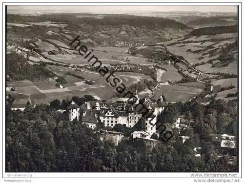 Langenburg - Schloss - Luftbild - Foto-AK Grossformat