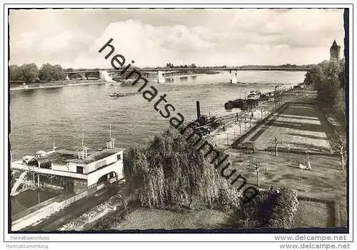 Worms - Rheinanlagen - Foto-AK