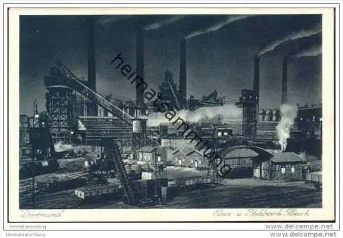Dortmund - Eisen- und Stahlwerk Hoesch 30er Jahre