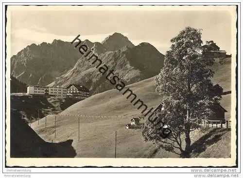 Mittelberg - Alpenkurhotel Walsertal - Foto-AK Grossformat