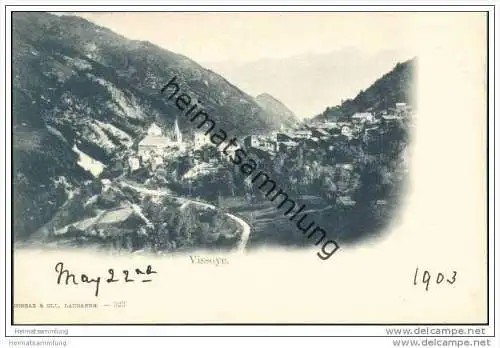 Valais - Vissoye 1903