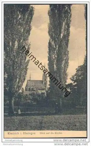Kiedrich - Blick auf die Kirche