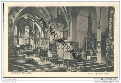 Eltville - Katholische Pfarrkirche - Innenansicht
