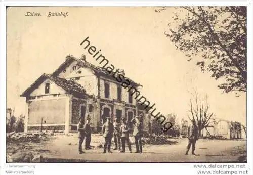 Loivre - Bahnhof - La Gare - Feldpost