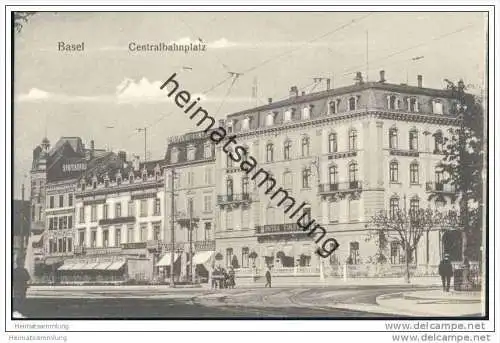 Basel - Centralbahnplatz - Hotel Euler