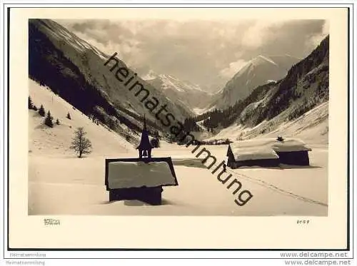 Berglandschaft - Foto-AK Handabzug