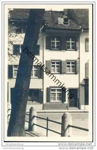 Basel - Totentanz - Geburtshaus von J. P. Hebel - Foto-AK
