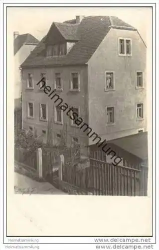 Ottendorf-Okrilla - Cunnersdorf bei Medingen - Feuerwehr-Depot - Foto-AK 1917