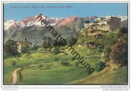Meran - Fragsburg mit Hotel