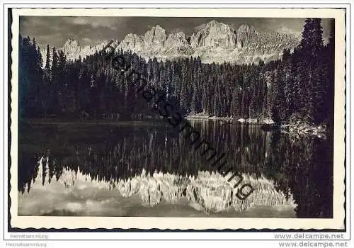 Karersee - Lago di Carezza - Foto-AK