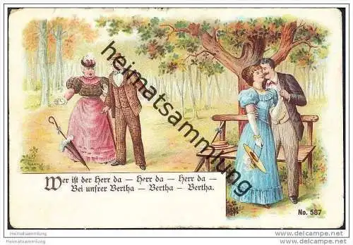 Wer ist der Herr da - bei unserer Bertha