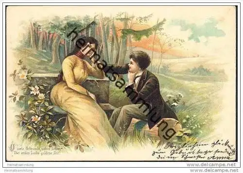 Liebespaar - Paar im Wald