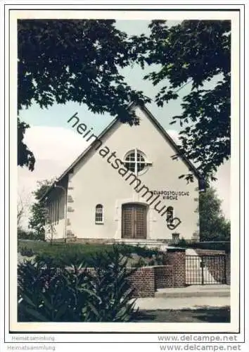 Eckernförde - Neuapostolische Kirche Windebyer Weg 16  - Foto-AK Grossformat