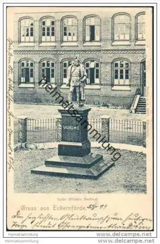 Eckernförde - Kaiser Wilhelm Denkmal