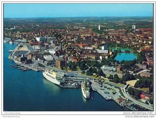 Kiel - Oslo-Kai - AK-Grossformat