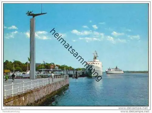 Kiel - Oslokai - AK-Grossformat