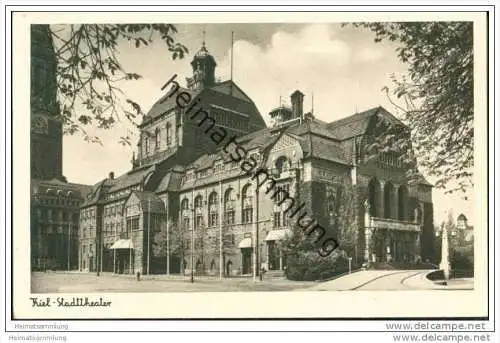 Kiel - Stadttheater - Foto-AK