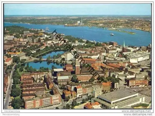 Kiel - Blick auf die Stadt und die Förde - AK-Grossformat