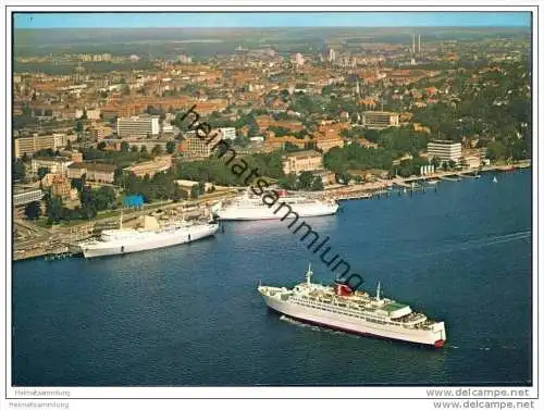 Kiel - Oslo-Kai - AK-Grossformat