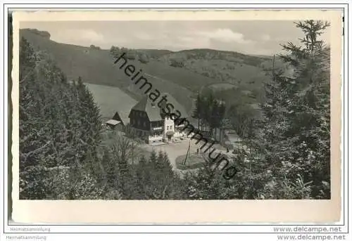 Gasthaus Wiedenereck am Belchen - Besitzer Eduard Wissler - Foto-AK