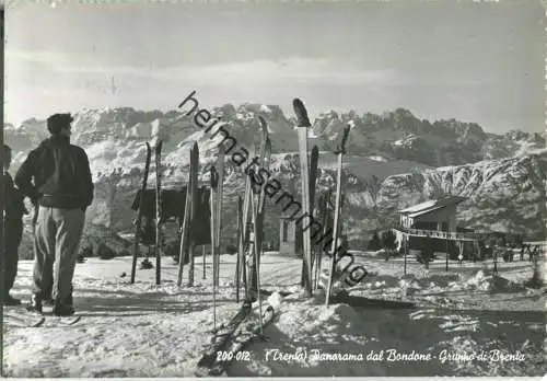 Panorama dal Bondone - Gruppo di Brenta - Foto-AK Grossformat - Ediz. Ghedina Cortina