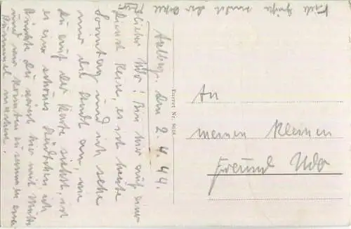 Aalborg - Vesterbro - Rückseite beschrieben 1944