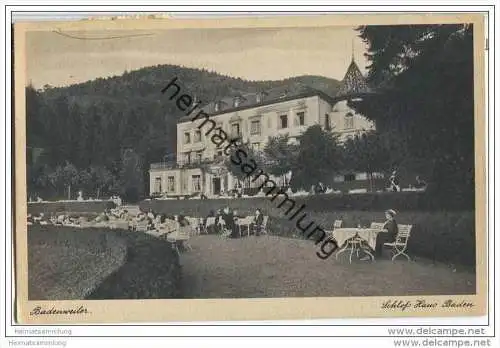 Badenweiler - Schloss Haus Baden - Baden Frankatur