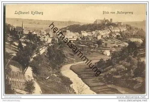 Kyllburg - Blick vom Malbergerweg