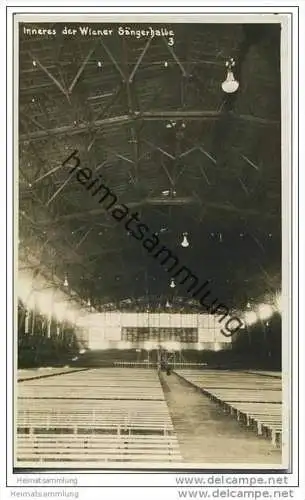 Wien - Sängerhalle - Sängerbundesfest 1928 - Foto-AK