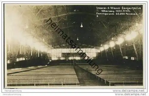 Wien - Sängerhalle - Sängerbundesfest 1928 - Foto-AK