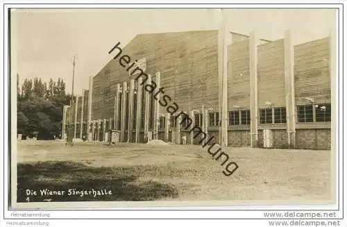 Wien - Sängerhalle - Sängerbundesfest 1928 - Foto-AK