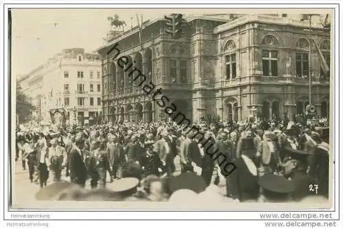 Wien - Festumzug - Sängerbundesfest 1928 - Foto-AK
