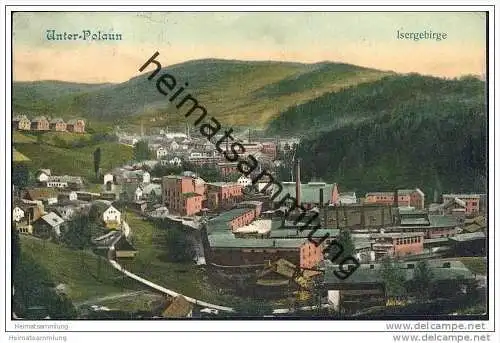 Polubny - Unter Polaun - Fabriken
