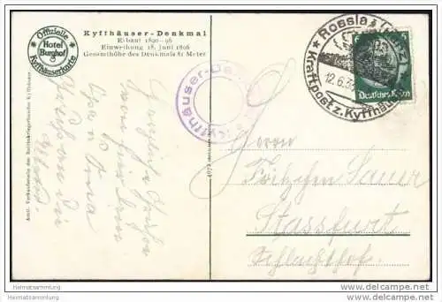 Denkmal Kaiser Wilhelm I. auf dem Kyffhäuser