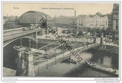 Berlin - Friedrichstrasse und Schlütersteg