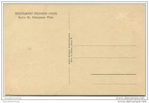 Berlin - Potsdamer Platz - Restaurant Pschorr-Haus - Erster Stock am Treppen-Aufgang