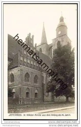 Jüterbog - St. Nikolai-Kirche - Foto-AK