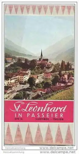 St. Leonhard in Passeier - Faltblatt mit 7 Abbildungen