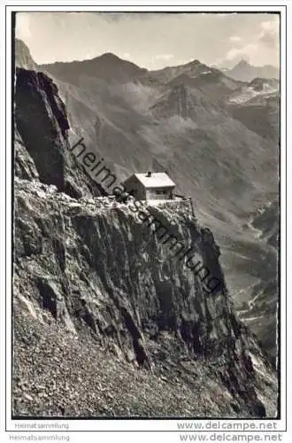 Cabane Dufour a la Neuvaz - Foto-AK