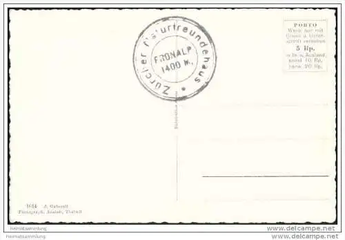 Fronalpstock - Foto-AK