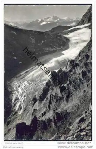 Lötschengletscher - Mischabel - Foto-AK