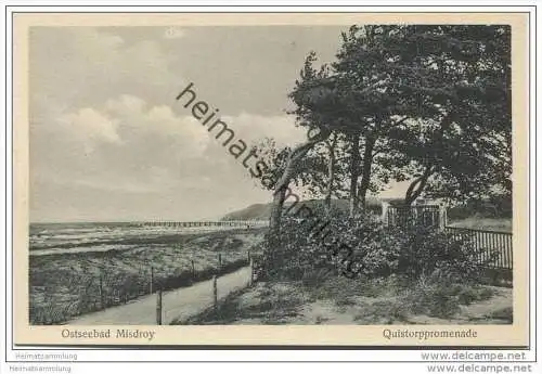 Misdroy - Quistorppromenade 30er Jahre