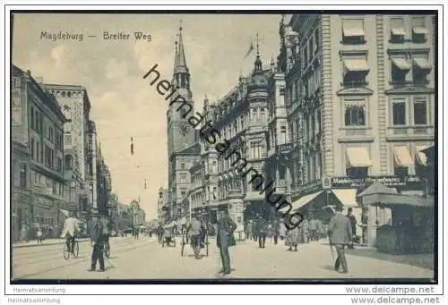 Magdeburg - Breiter Weg 20er Jahre