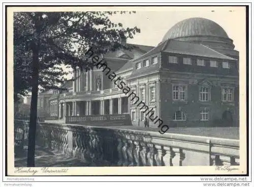 Hamburg - Universität - AK Grossformat