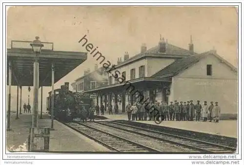 Amagne-Lucquy - la gare - Bahnhof - Feldpost